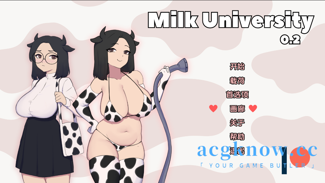 [PC+安卓+IOS][欧美SLG/动态]牛奶大学 Milk University V0.2 【875M】-acgknow