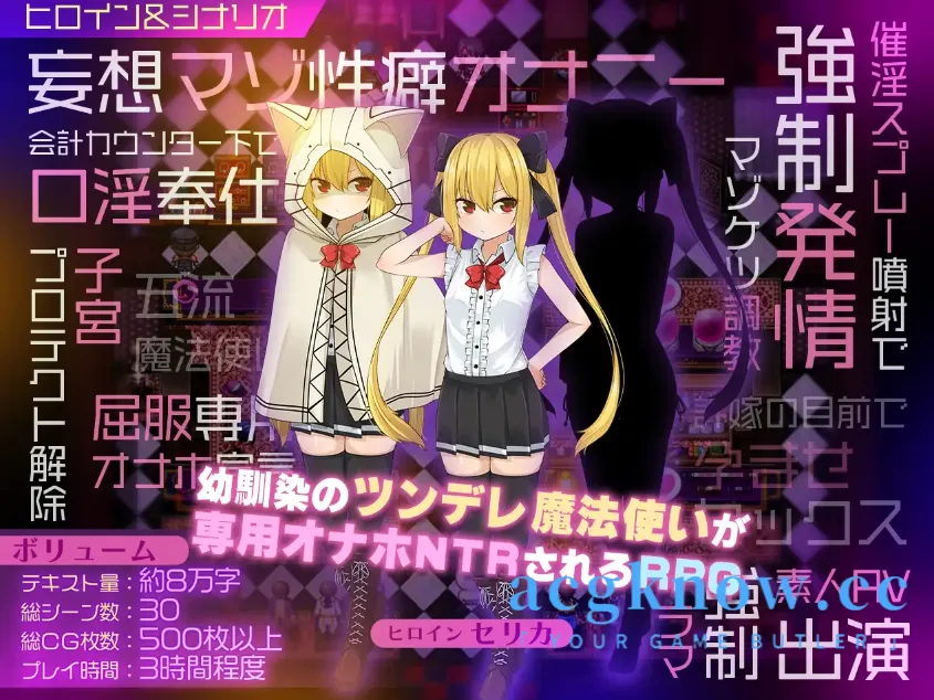 图片[2]-[PC+安卓][日系RPG/汉化]魔法使塞丽卡 ～青梅竹马的傲娇魔法使成为王都成人用品店专用自慰器NTR篇～ 汉化版[1.84G]-acgknow