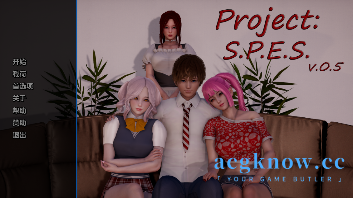 [PC+安卓+IOS][亚洲SLG/汉化/动态]项目：SPES [v0.5] Project: S.P.E.S [3.9G]-acgknow