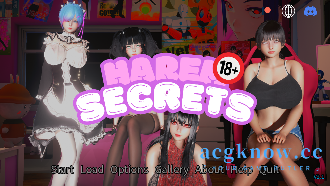 [PC+安卓] [亚洲SLG/汉化/动态]后宫秘密 [v2.1] Harem Secrets [1.52G]-acgknow