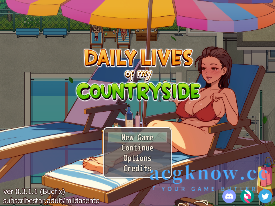 [PC] [RPG/汉化] 我的乡村日常生活！[v0.3.1.1] Daily Lives of MyCountryside [1.67G]-acgknow