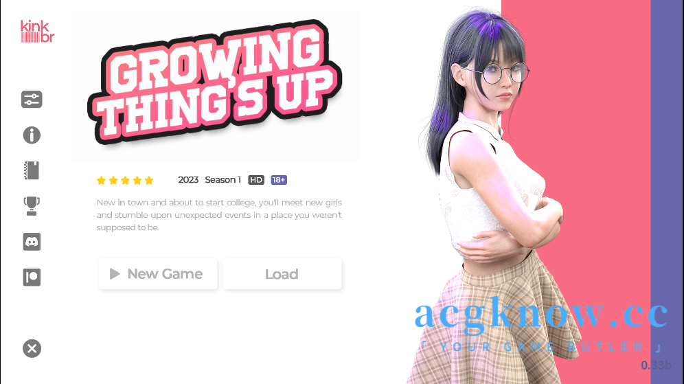 [PC+安卓][欧美SLG/汉化/动态] 成长之物 [v0.33b] Growing Thing’s Up [2.47G]-acgknow