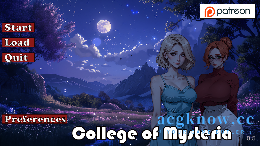 [PC+安卓][欧美SLG/汉化/动态] 神秘学院 [v0.5] College of Mysteria [1G]-acgknow