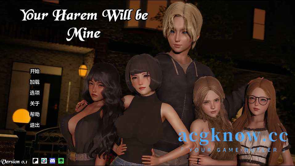 [PC+安卓][亚洲SLG/汉化/动态] 你的后宫将属于我 [v0.1] Your Harem Will Be Mine [3.9G]-acgknow