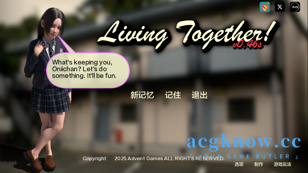 [PC+安卓][欧美SLG/汉化/动态] 共同生活！[v0.47] Living Together! [9.43G]-acgknow