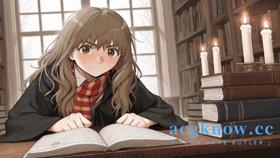 图片[2]-[PC+安卓][欧美SLG/汉化] 和赫敏一起学习 [v1.0] Studying With Hermione [615M]-acgknow