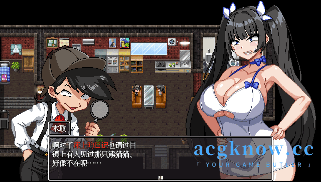 图片[5]-[PC+安卓] [像素RPG/汉化/动态] 爆乳侦探！玉串爱音的事件簿 汉化版 [2.22G]-acgknow