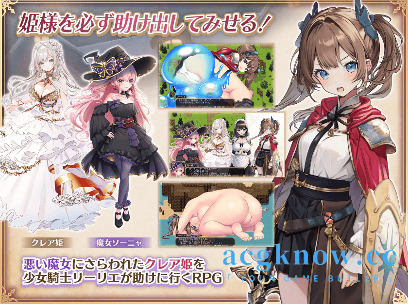 图片[3]-[PC+安卓] [日系RPG/汉化/动态] 少女骑士莉莉艾的公主救援物语 汉化版 [6.86G]-acgknow