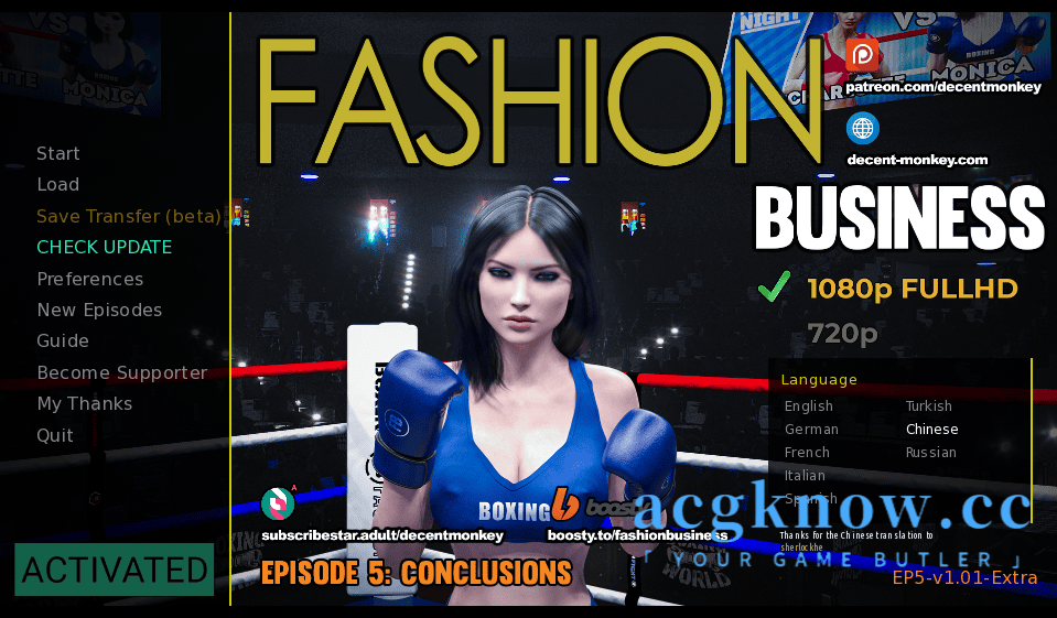 [PC+安卓][欧美SLG/官中/动态] 时尚女王莫妮卡 [Ep.5 v1.01 Extra] Fashion Business[5.36G]-acgknow