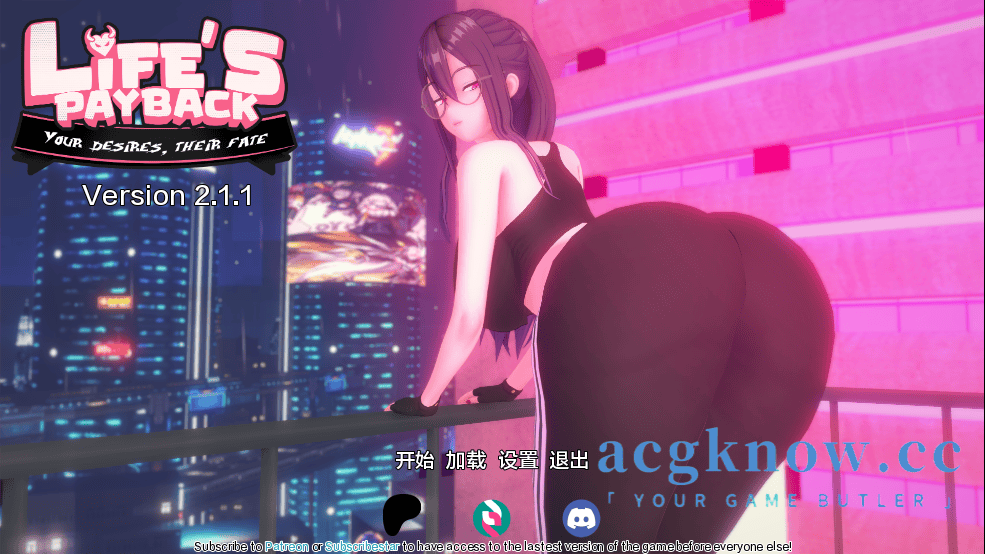 [PC+安卓][日系SLG/汉化/动态] 生命的回报 [v2.1.1] Life’s Payback [7.36G]-acgknow