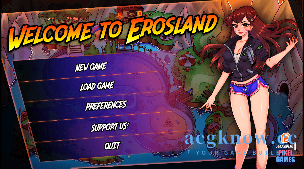 [PC+安卓] [日系SLG/汉化/动态] 欢迎来到爱欲之乡 [v0.4] Welcome to Erosland [2.57G]-acgknow