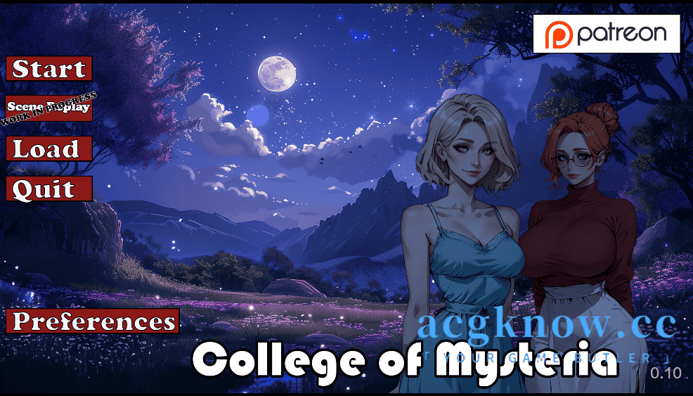 [PC+安卓][欧美SLG/汉化/动态] 神秘学院 [v0.10] College of Mysteria [2.5G]-acgknow