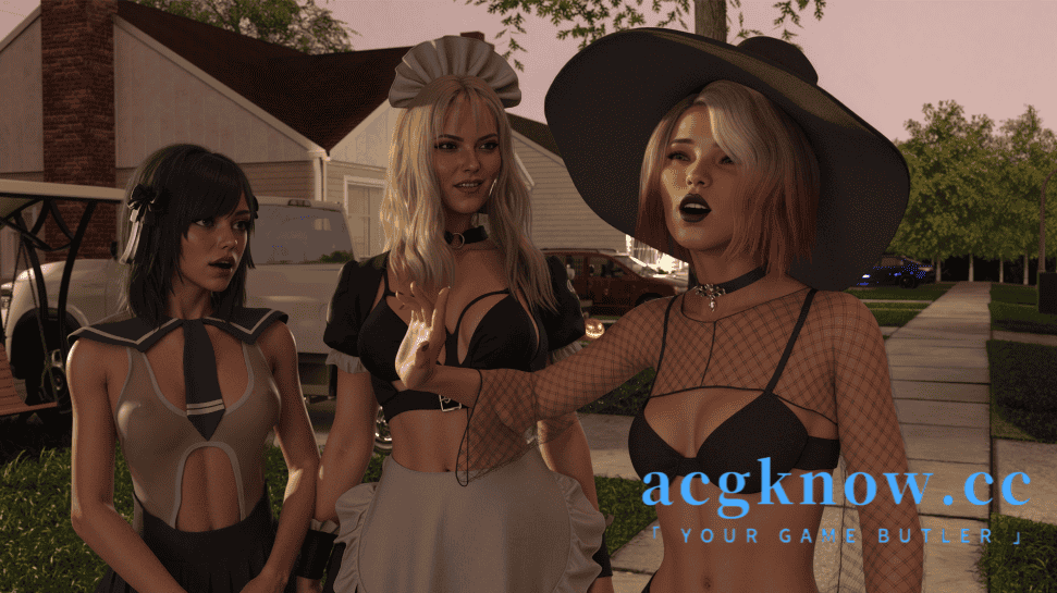 图片[2]-[PC+安卓][欧美SLG/汉化/动态] 不给糖就捣蛋 [v1.0] Trick Or Tease [1.19G]-acgknow