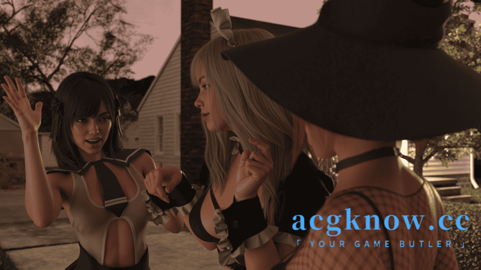 图片[4]-[PC+安卓][欧美SLG/汉化/动态] 不给糖就捣蛋 [v1.0] Trick Or Tease [1.19G]-acgknow