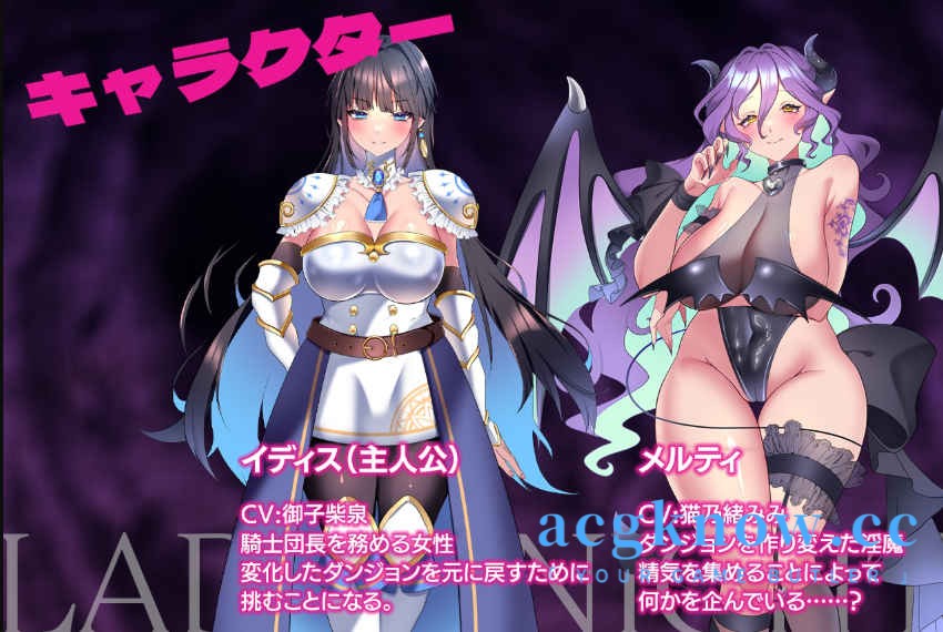 图片[2]-[PC+安卓] [精品RPG/汉化/动态] 女骑士 -淫魔迷宫- 汉化版 [994M]-acgknow