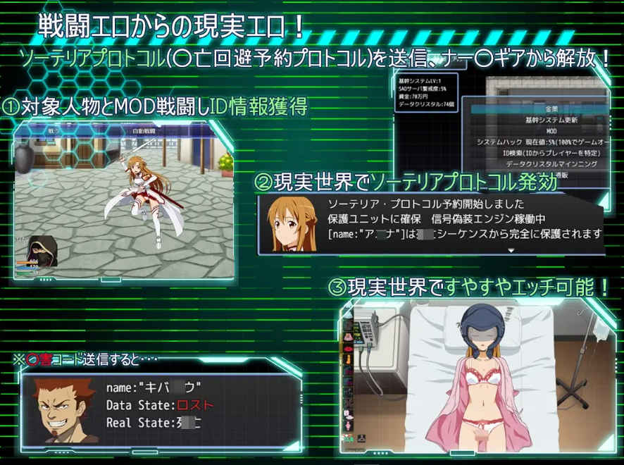 图片[3]-[PC+安卓] [日系RPG/汉化/动态]  SA●：幽灵协议 [v2.0] SA●: Ghost Protocol  汉化版[1.6G]-acgknow